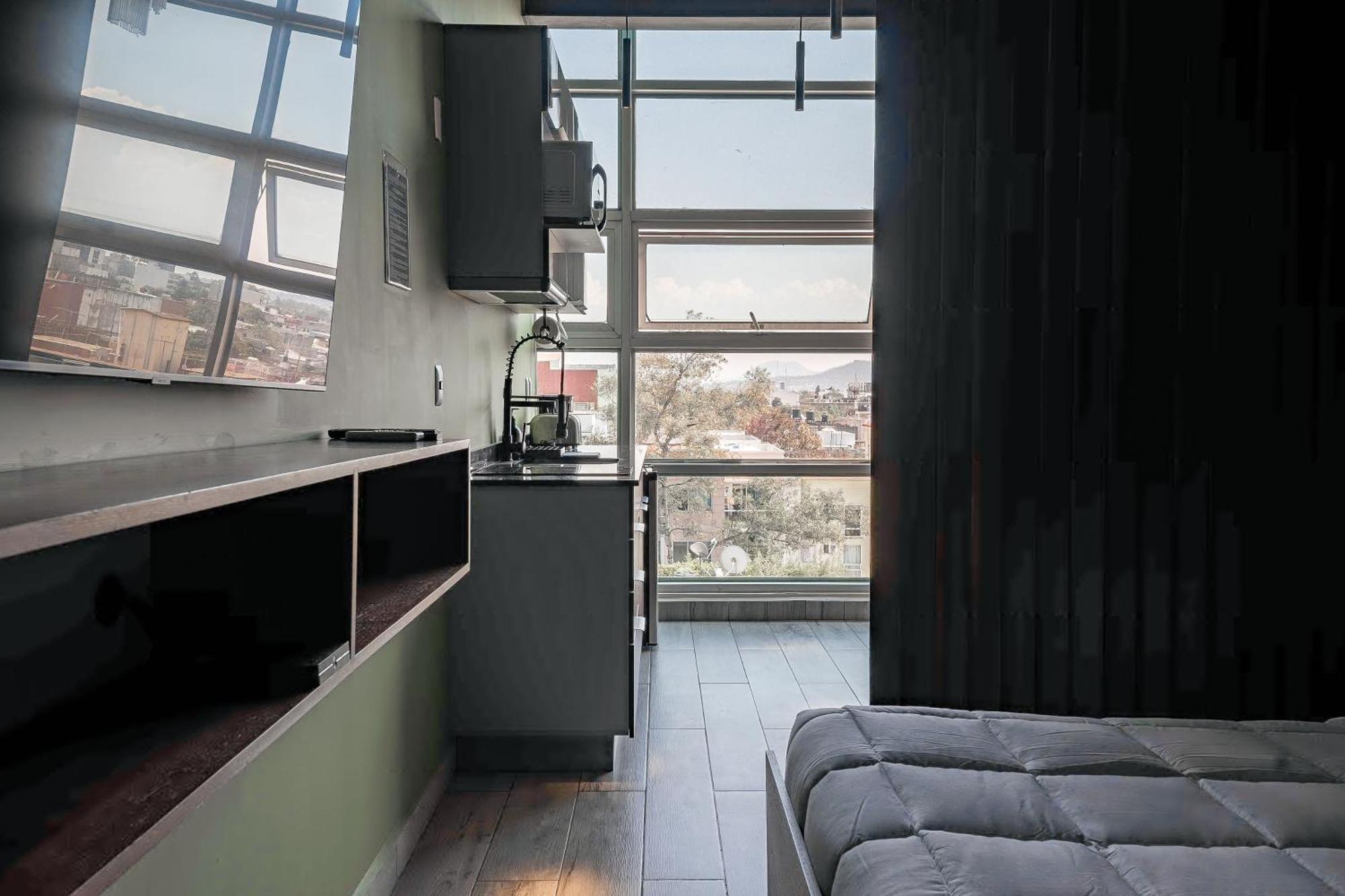 The Jungle Loft Tropical Comfort In A Centric Location With Kitchen Mexico By Eksteriør billede