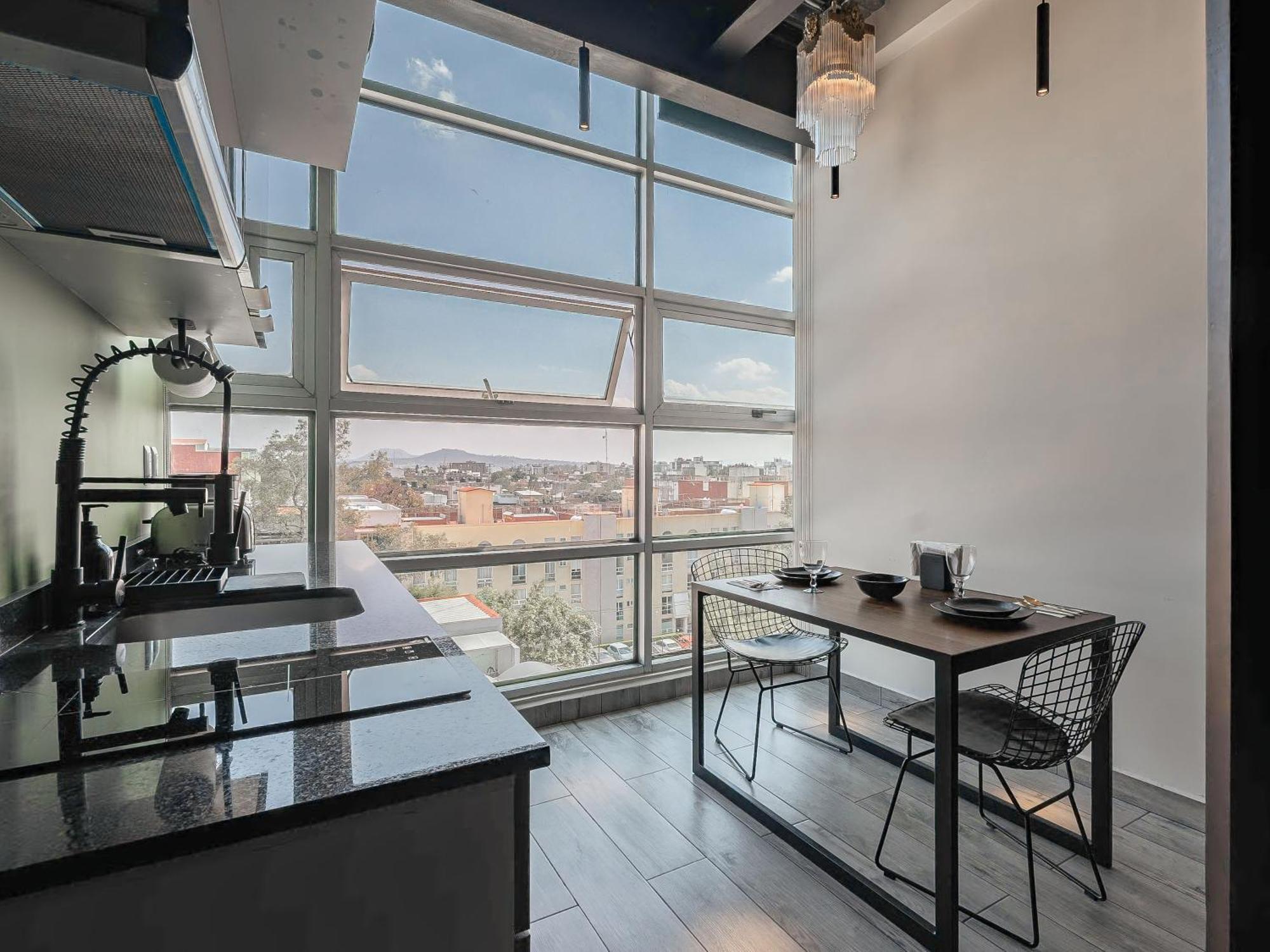 The Jungle Loft Tropical Comfort In A Centric Location With Kitchen Mexico By Eksteriør billede